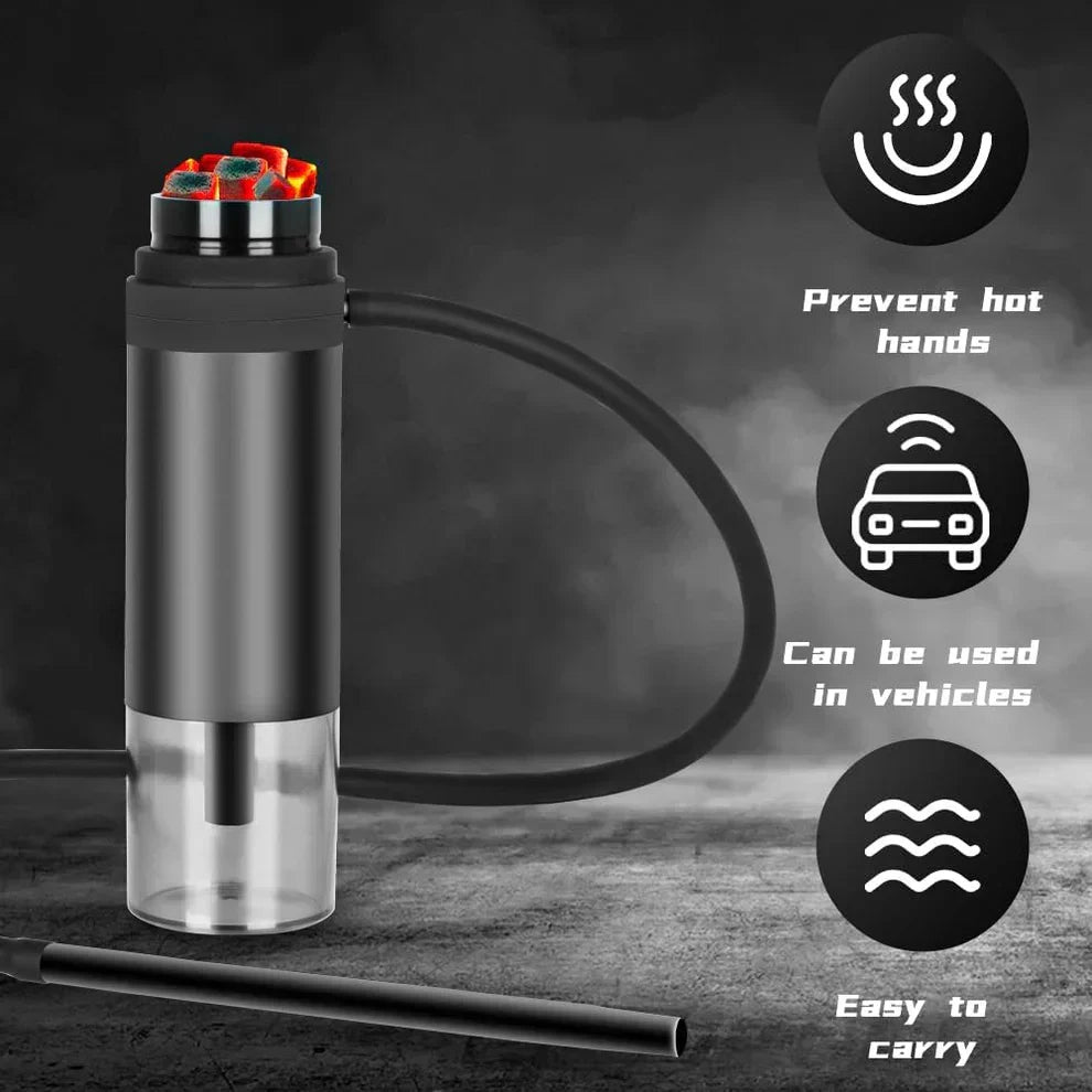 Heavy Smoke  Portable Car Hookah ➕ Free delivery In UAE 🎁