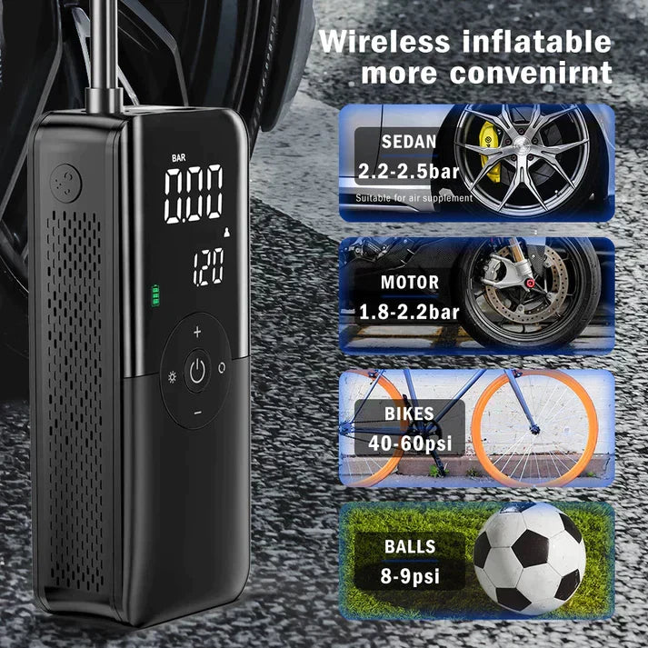 PORTABLE ELECRIC AIR PUMP